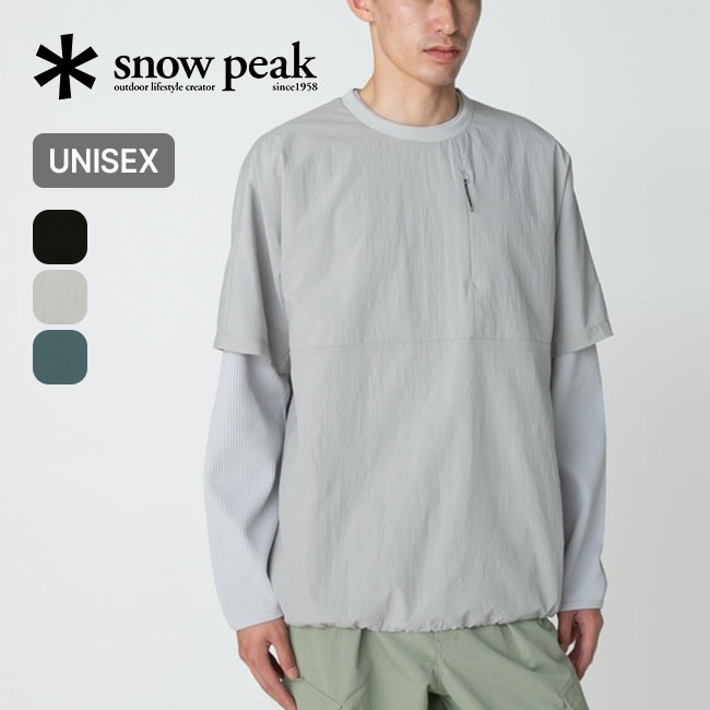 snow peak スノーピーク ブリーザブルクイックドライTシャツ