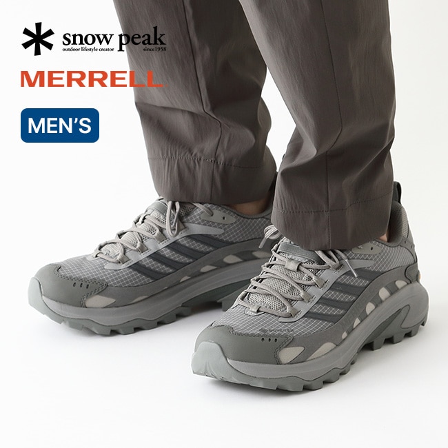 snow peak×MERRELL スノーピーク×メレル モアブスピード2GTX SP