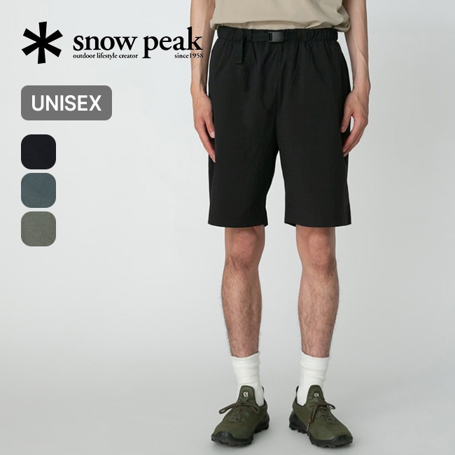 snow peak スノーピーク ナイロンタッサー2ウェイショーツ