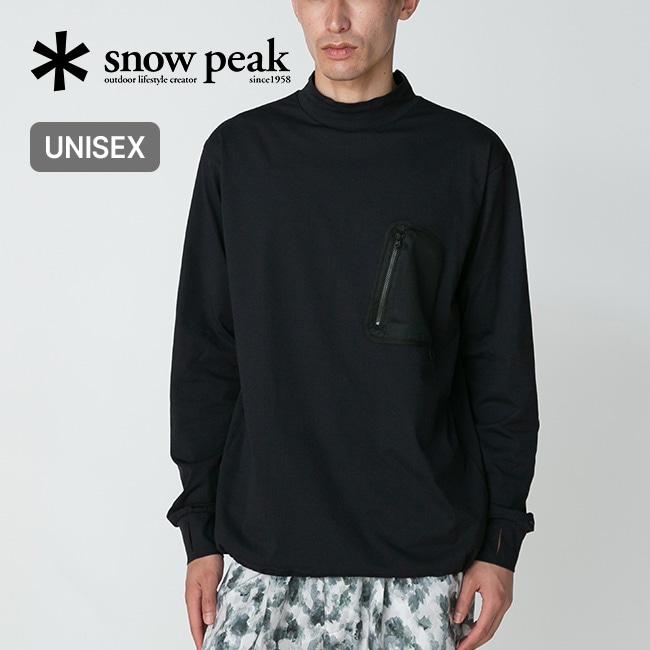 snow peak スノーピーク ウォーターアクティブロングスリーブTシャツ