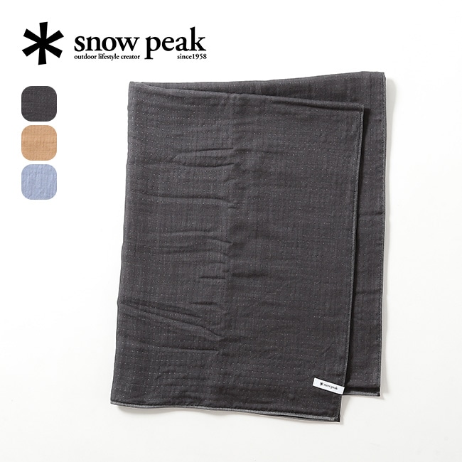 snow peak スノーピーク ソフトガーゼショール