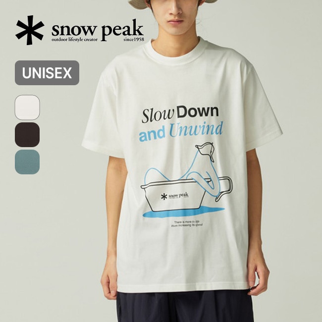 snow peak スノーピーク リラクゼーションTシャツ