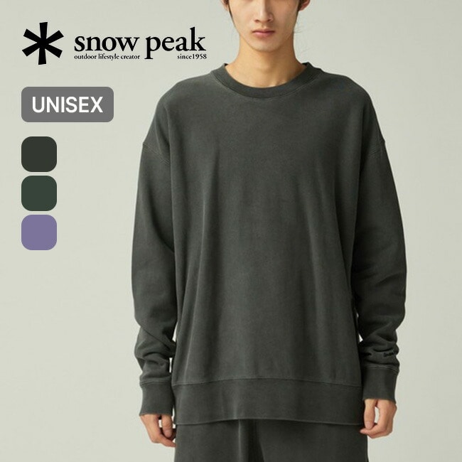 snow peak スノーピーク ガーメントダイドプルオーバー