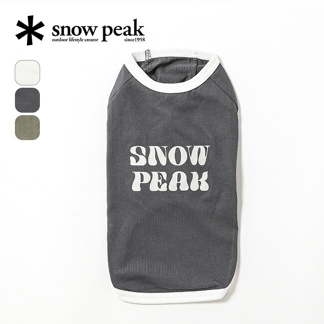 snow peak スノーピーク ドッグSP Tシャツ