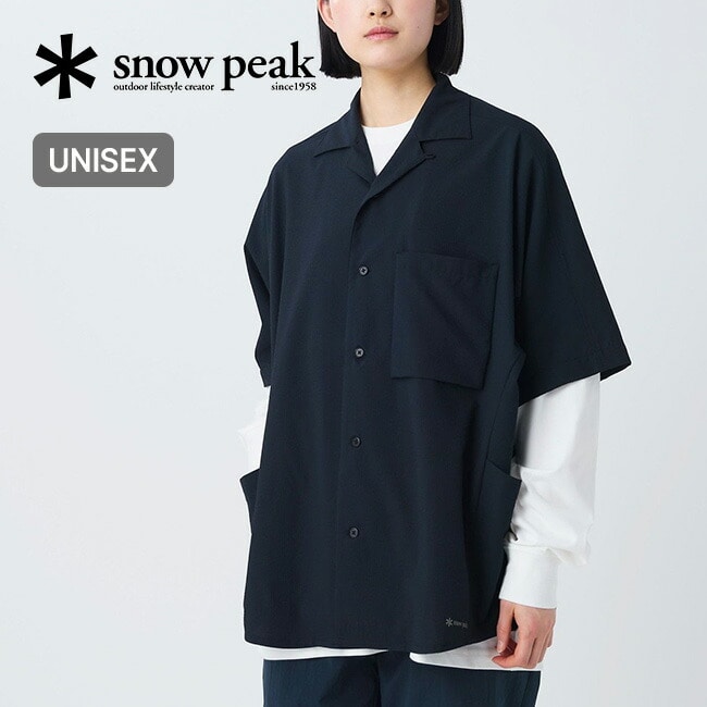 snow peak スノーピーク エアロショートスリーブシャツ