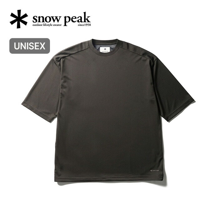 snow peak スノーピーク インセクトシールドメッシュTシャツ