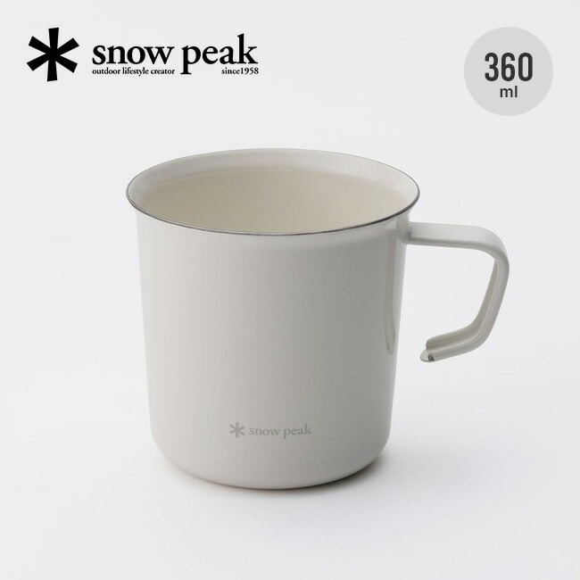 snow peak スノーピーク ホーローマグ360