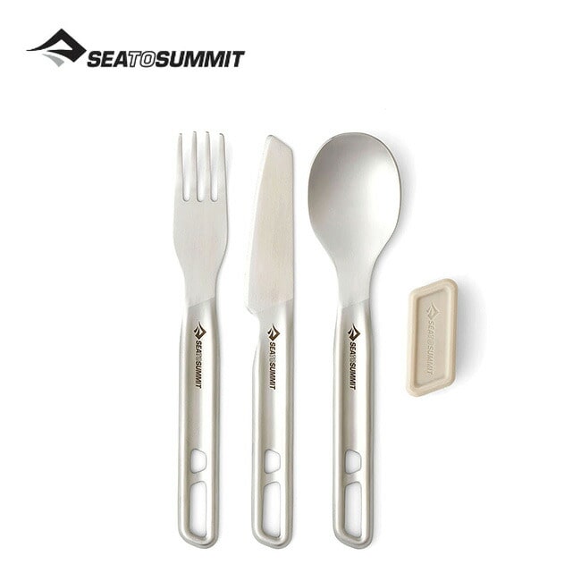 SEA TO SUMMIT シートゥサミット ディツアーステンレスカトラリー[1P]3点セット
