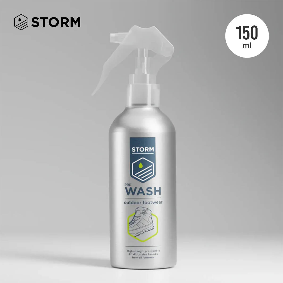 STORM ストーム フットウェアプレウォッシュ150ml