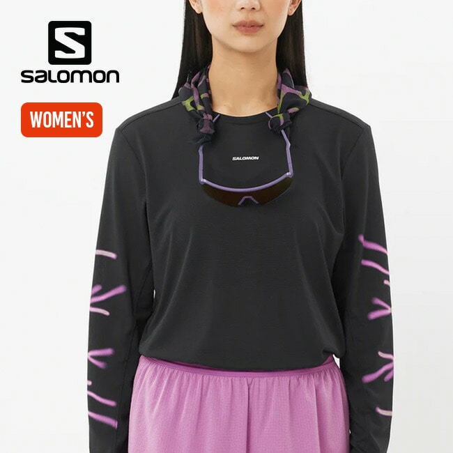 SALOMON サロモン シェイクアウトコアLS TEE GFX【ウィメンズ】