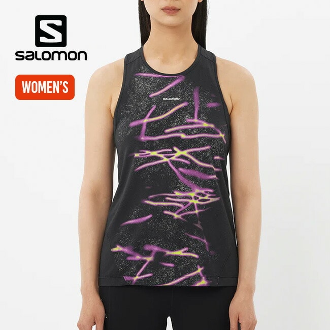 SALOMON サロモン シェイクアウトコアタンクGFX【ウィメンズ】