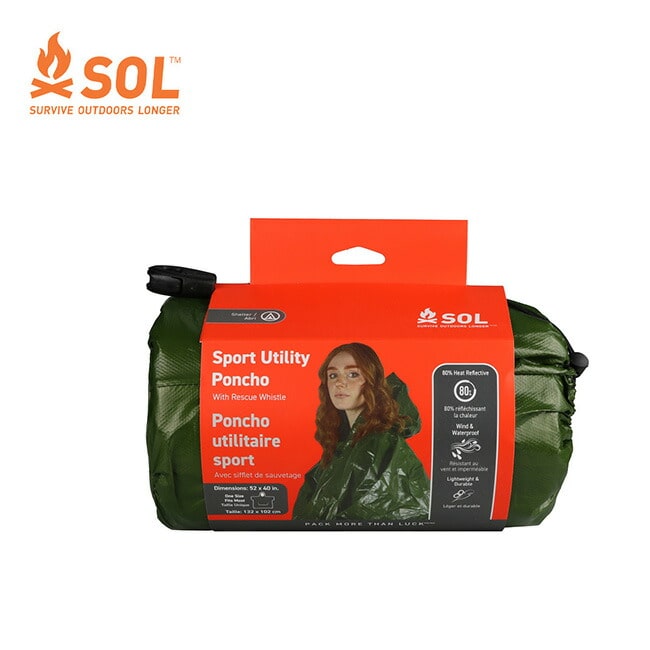 SOL エスオーエル スポーツユーティリティーポンチョ