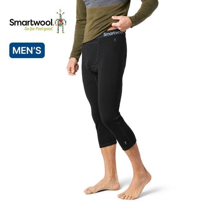 Smartwool スマートウール メンズ クラシックサーマルメリノ ベースレイヤー3/4ボトム