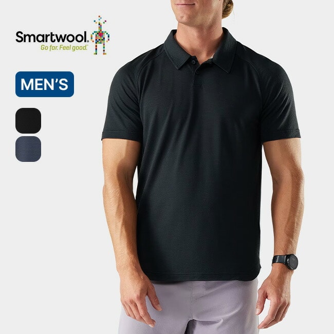 Smartwool スマートウール アクティブメッシュポロ メンズ