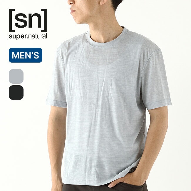 super.natural スーパーナチュラル JP140エブリデイ ショートスリーブTシャツ ユニセックス