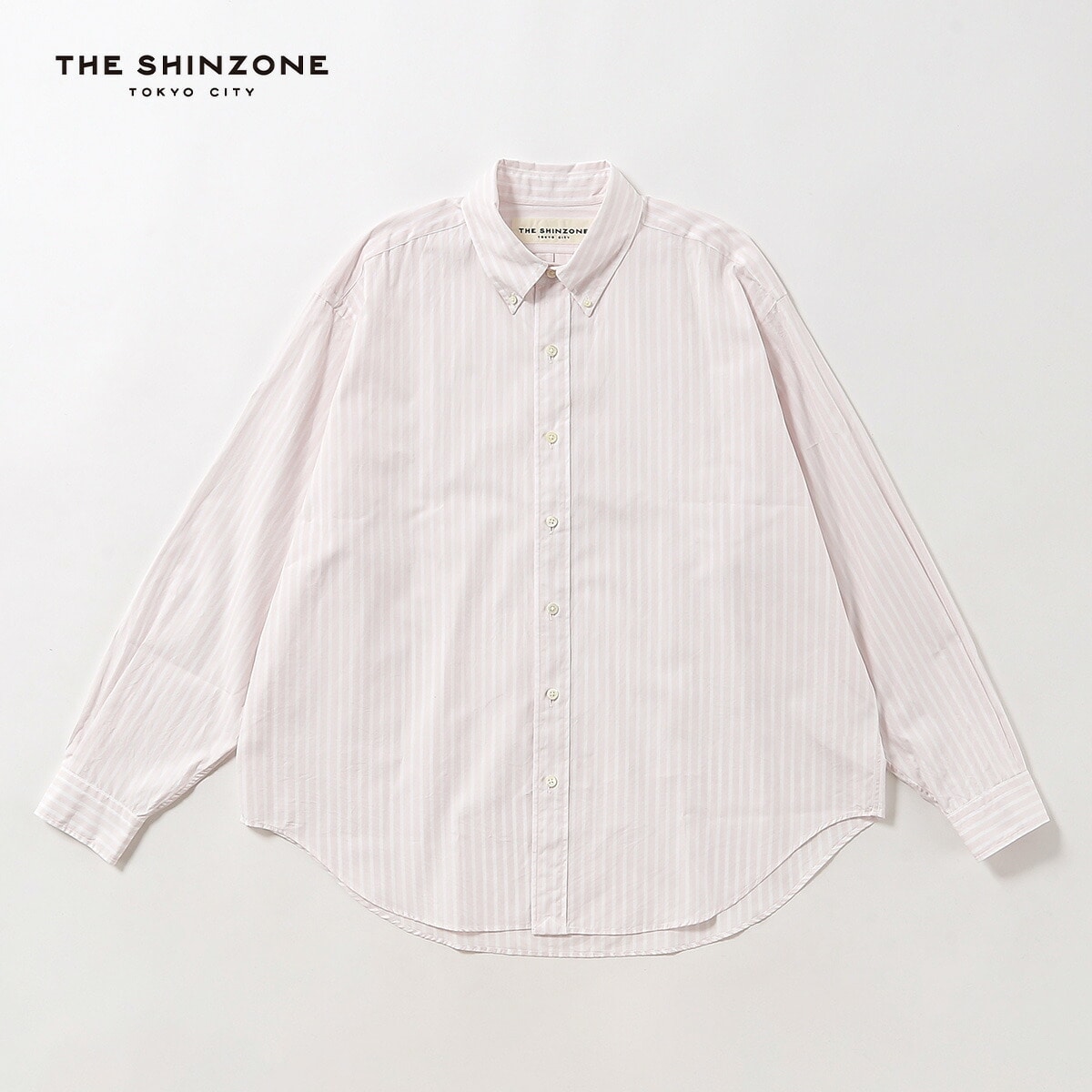 THE SHINZONE ザ シンゾーン ストライプダディシャツ
