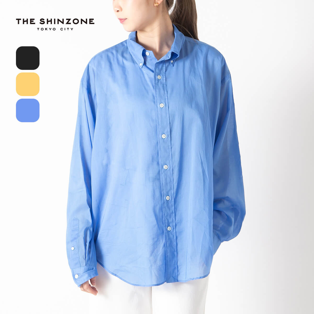 THE SHINZONE ザ シンゾーン シアーダディシャツ