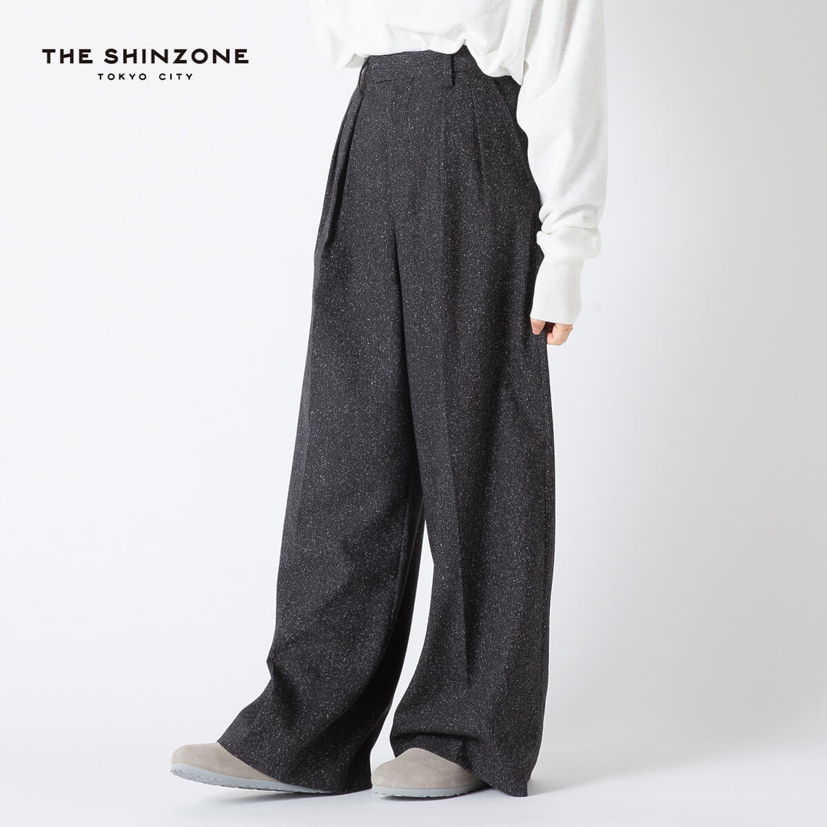 THE SHINZONE ザ シンゾーン ホセワイドトラウザーズ