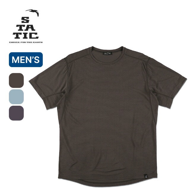 STATIC スタティック オールエレベーションS/Sシャツ メンズ