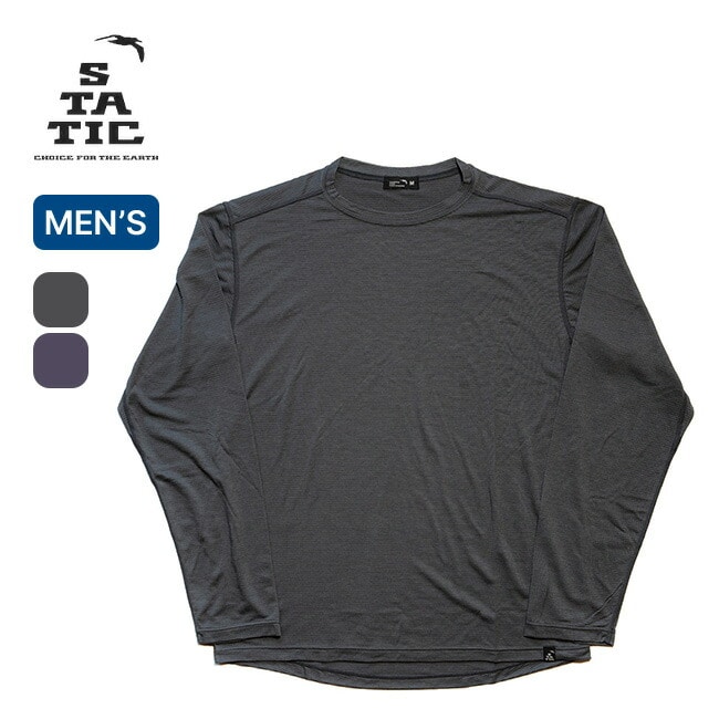 STATIC スタティック オールエレベーションL/Sシャツ メンズ
