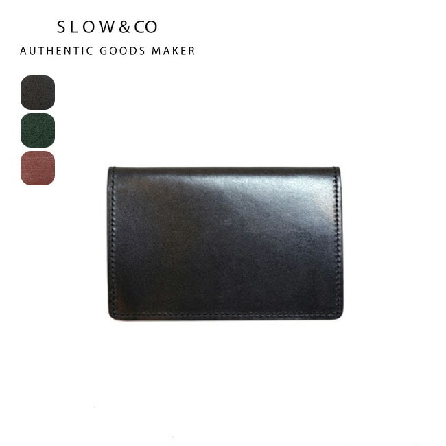 SLOW スロウ ブライドルカードケース