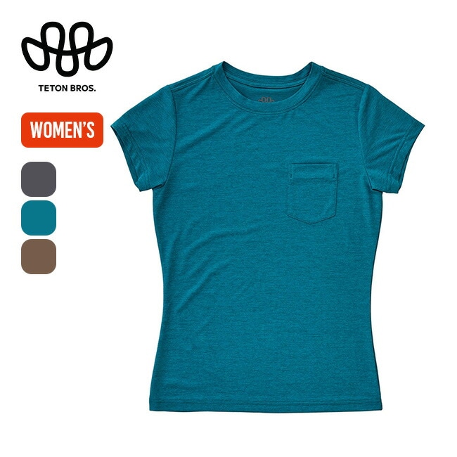 Teton Bros. ティートンブロス ベイパーポケットTee【ウィメンズ】