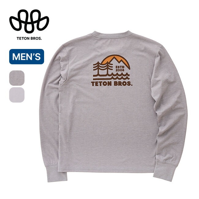 Teton Bros. ティートンブロス TBモノラインL/S Tee メンズ