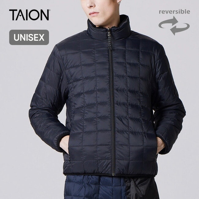 TAION タイオン マウンテンリバーシブルダウン×ボアジャケット ユニセックス