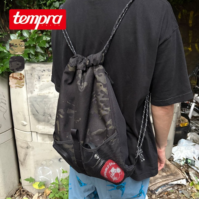 CAMP HACK×tempra garage キャンプハック×テンプラガレージ オサンポナップサック TPG別注
