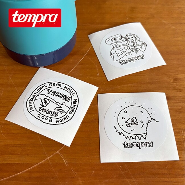 tempra cycle×RUI NAKAMURA テンプラサイクル×ルイナカムラ ロゴステッカーセット