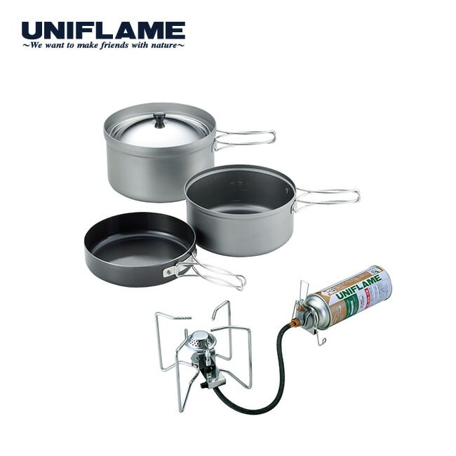 UNIFLAME ユニフレーム セパレートバーナーUS-S ・ごはんクッカープラスセット
