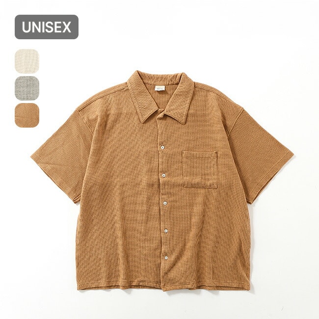 UNDYED アンダイド ワッフルS/Sシャツ