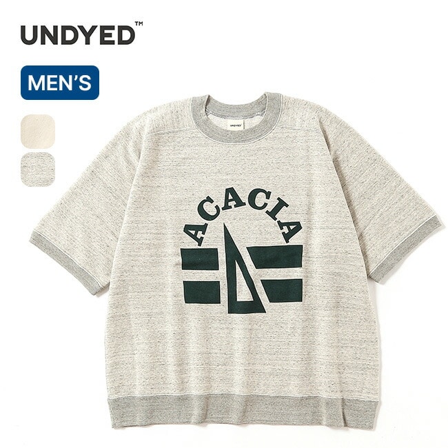UNDYED アンダイド ウラケS/S  PTスウェット(ACACIA)