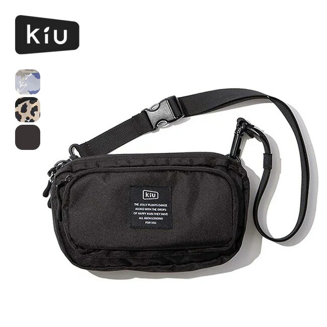 KiU キウ 300Dフロントポケットミニショルダーバッグ