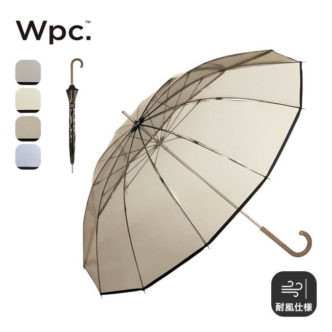 Wpc. ワールドパーティー [ビニール傘]12Kプラスティックアンブレラ