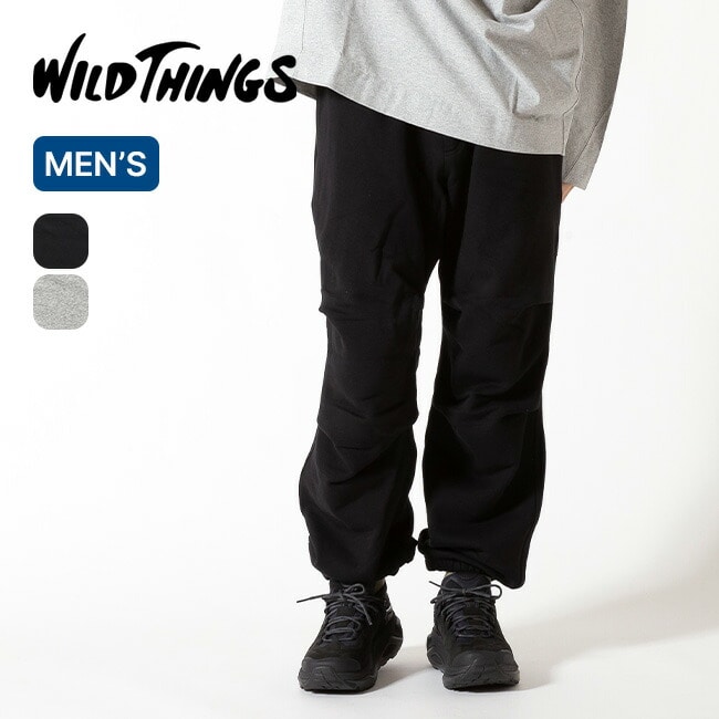 WILD THINGS ワイルドシングス スウェットオーバーパンツ メンズ