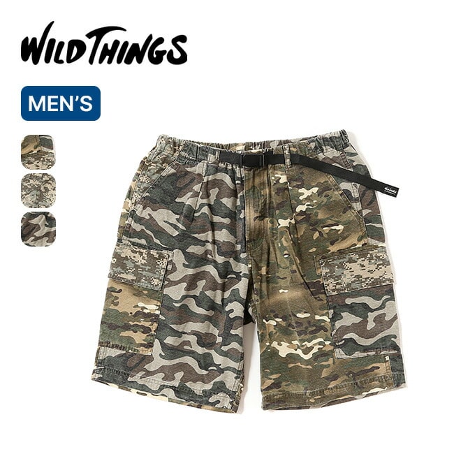 WILD THINGS ワイルドシングス カモリップショーツ