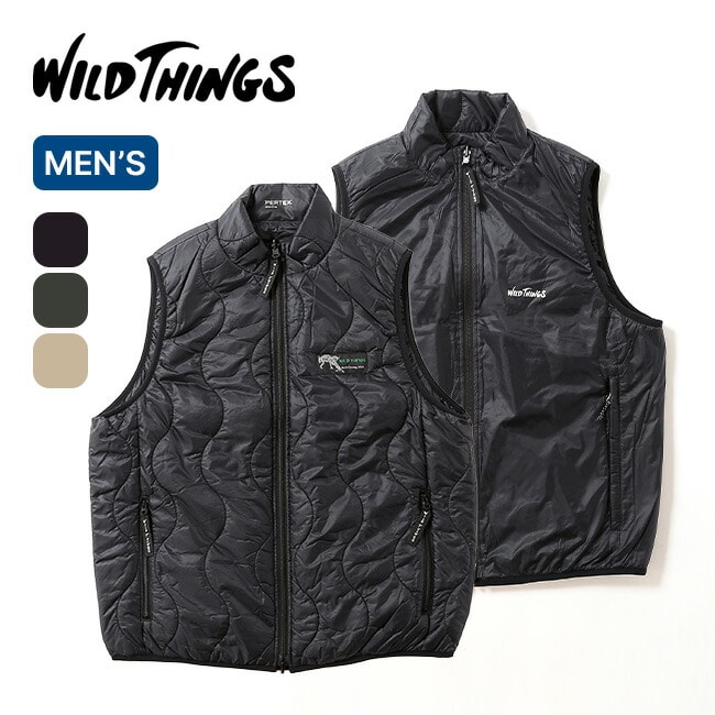 WILD THINGS ワイルドシングス リバーシブルビレイベスト メンズ