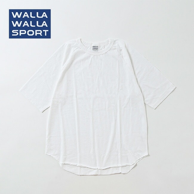 WALLA WALLA SPORT ワラワラスポーツ 1/2ルーズベースボールTEE ユニセックス
