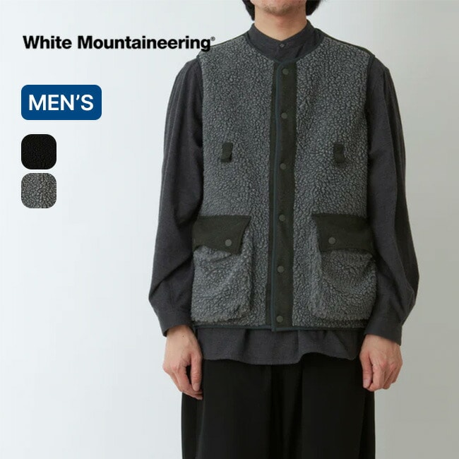 White Mountaineering ホワイトマウンテニアリング ボアベスト