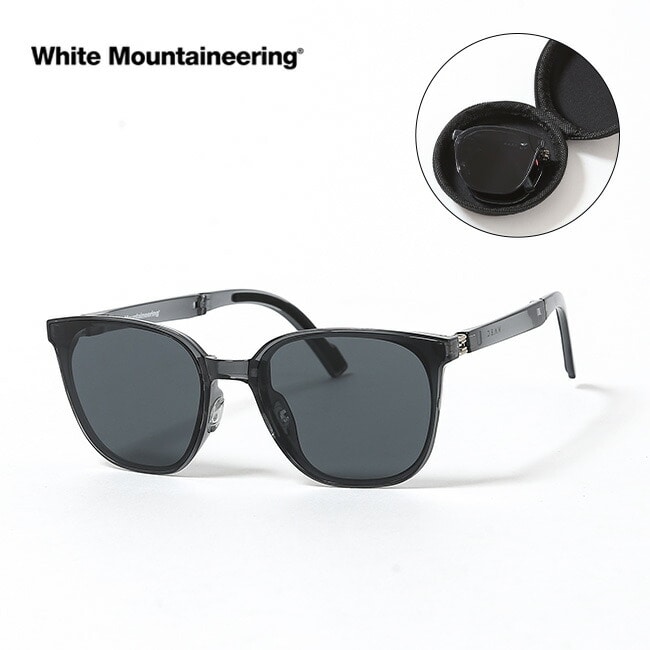 White Mountaineering ホワイトマウンテニアリング フォールディングサングラス