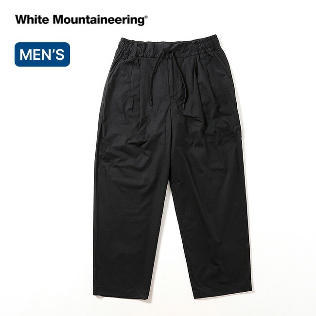 White Mountaineering ホワイトマウンテニアリング 2タックワイドパンツ