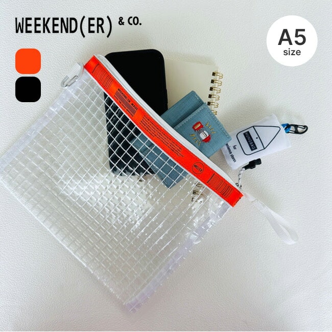 WEEKEND(ER) ウィークエンダー GRIDフラットケースA5