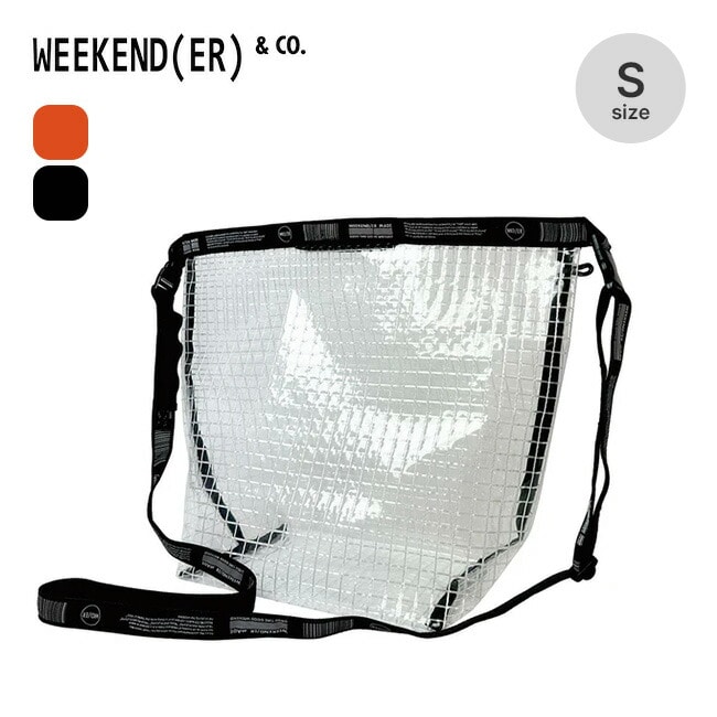 WEEKEND(ER) ウィークエンダー GRIDロールトップ＋ショルダーストラップ S