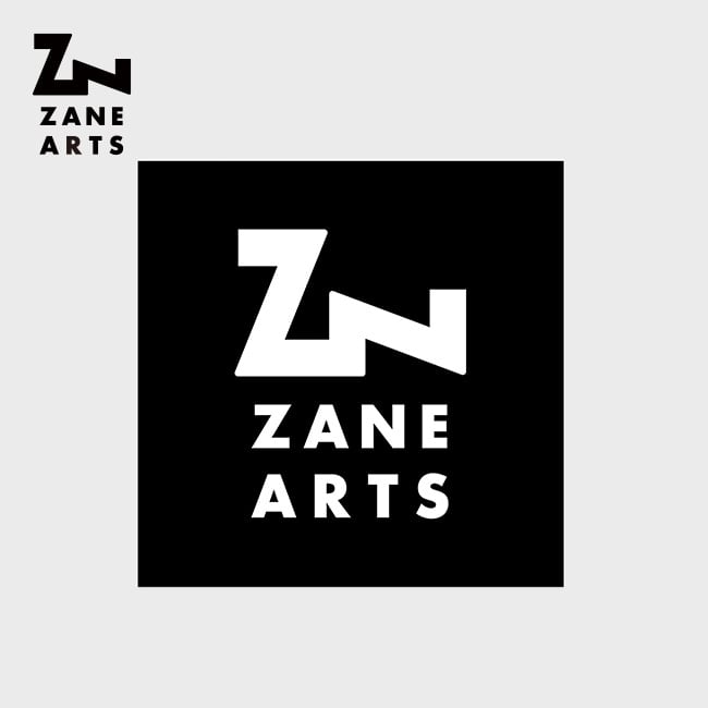 ZANEARTS ゼインアーツ スクエアステッカー