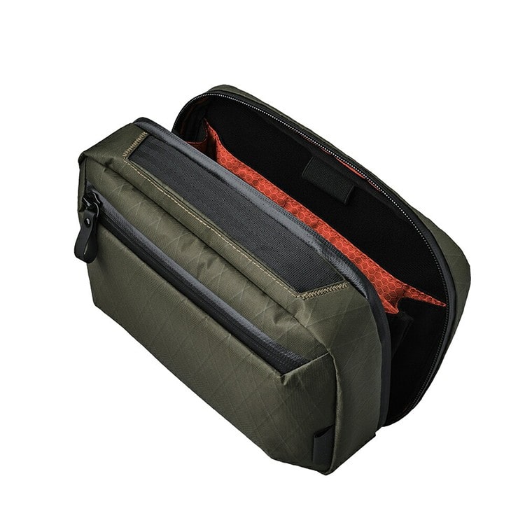 [ALPAKA]ELEMENTS TECH CASE MAX X-PAC ダークグリーン