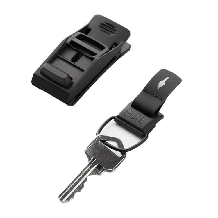 [ALPAKA]HUB KEYCHAIN　ブラック