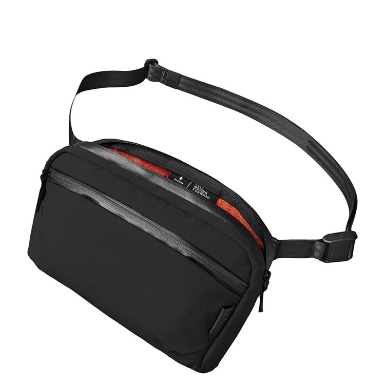 [ALPAKA]数量限定 FLIGHT SLING BLACK/ORANGE ブラック/オレンジ