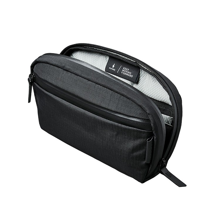 [ALPAKA]TOILETRY BAG ブラック
