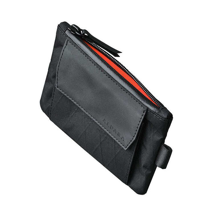 [ALPAKA]ZIP POUCH COIN ブラック